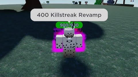New 400 Killstreak phase revamp! (Slap battles but bad)