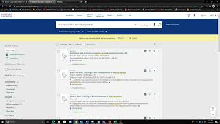 Accessing articles using the library's catalog