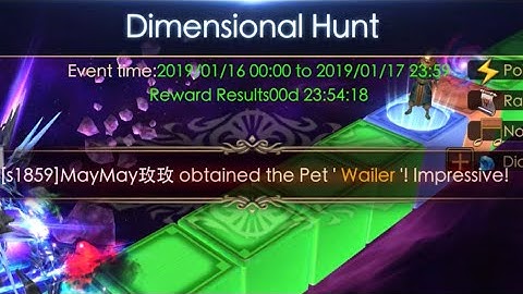 Legacy of Discord: Dimensional Hunt 16 Jan 12AM Reset