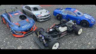 RC Racing with the NitroGang - First ever CEN SP15 test run - Let’s Burn Nitro