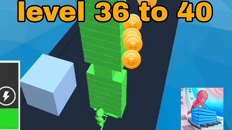 stack colors gameplay walkthrough | level 36 to 40 | I GAMER