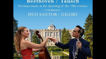 Clarinet and cello transcriptions! L. V. Beethoven. Duet No  1 in C Major, WoO 27  I mov