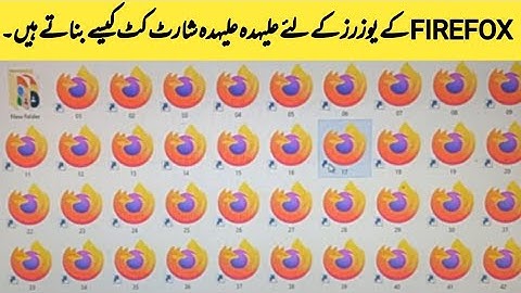 How to Create Shortcut to a Firefox Specific Profiles