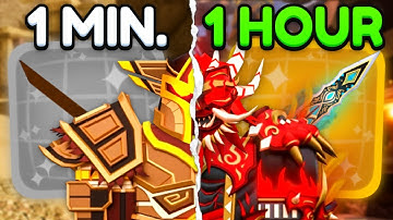 Noob To Godly In 1 HOUR Dungeon Quest