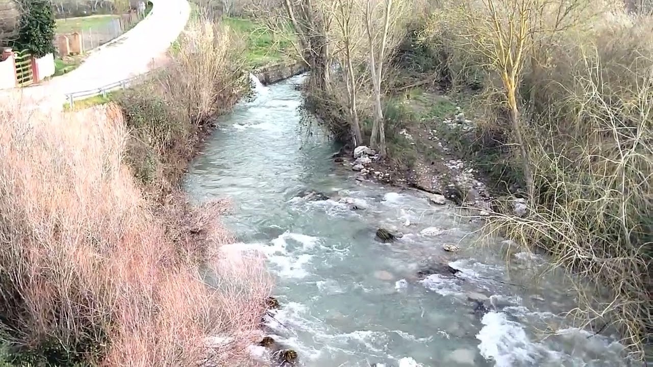 Río Turon y el puente romano, puente Málaga, 11-02-2026