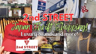 JAPAN VLOG 09 | 2nd Street Japan | 2nd-hand Luxury Bags Streetwear Sneakers | Japan Thrift Shopping