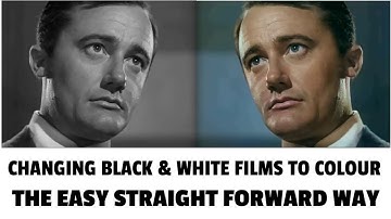 BLACK AND WHITE VIDEO TO COLOUR USING AI