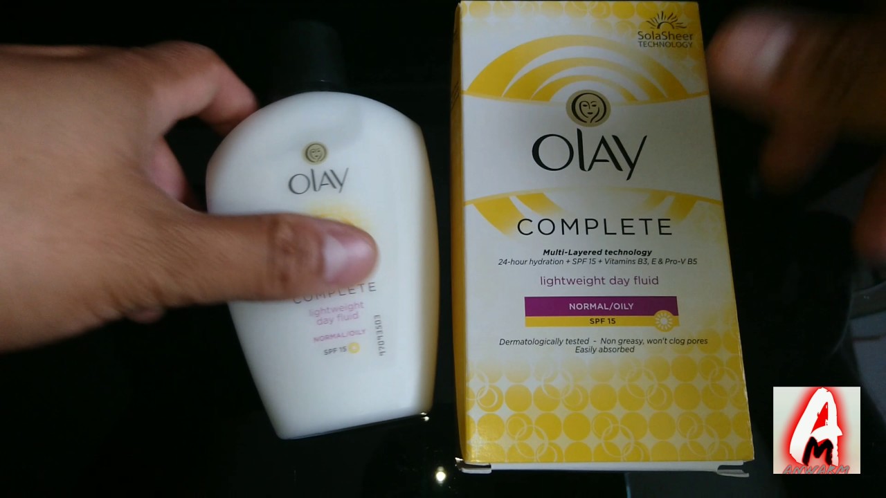 olay lightweight day fluid