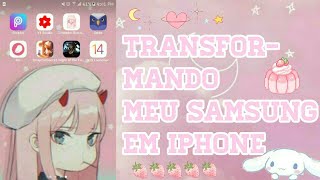 Transformando seu celular Android em iPhone [ios 14]🍨 screenshot 2