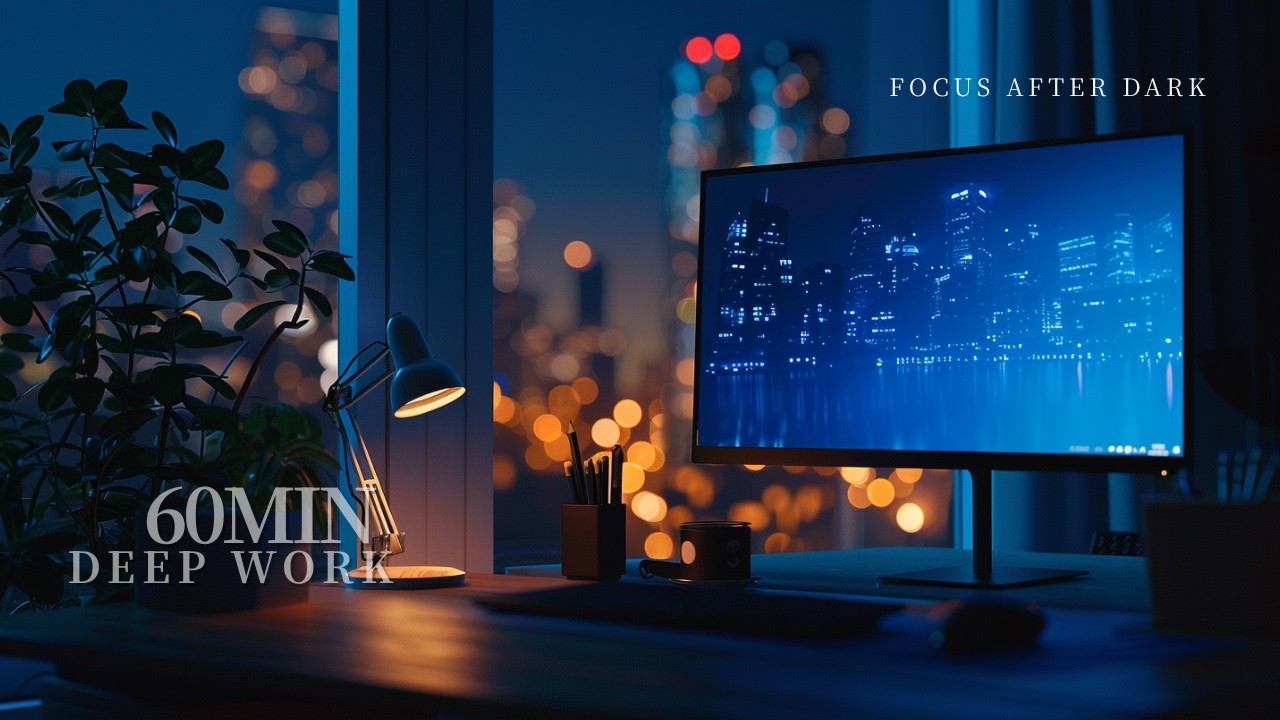 Deep Work Music – 60 Minutes | No Lyrics | 80 BPM Focus