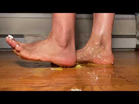 ASMR Request/Bare Feet’s/Crushing an Egg/Sleep Triggers Sounds/Whispering.