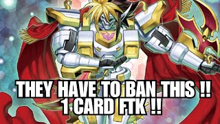 The New Gimmick Puppet Cards ARE BROKEN !! 1 Card FTK (Immune to Handtraps) !!