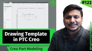 How to Create a Drawing Templates in PTC Creo | #123