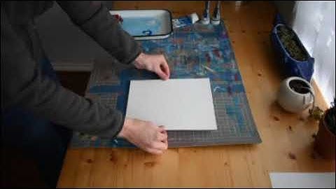 Printing a Block Print with Two Colors