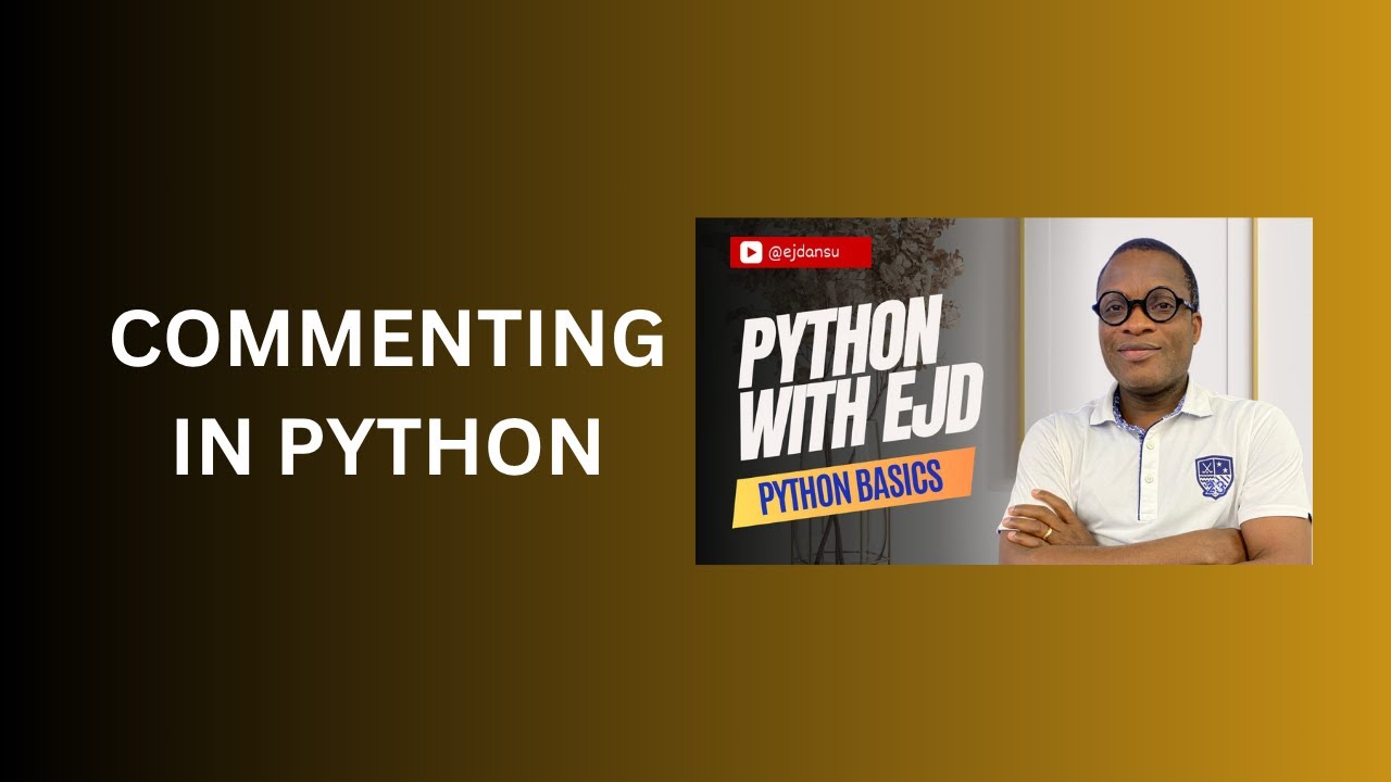 5. Commenting in Python - YouTube