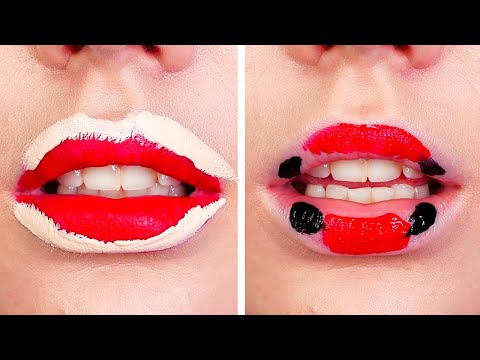 Video: 3 manieren om lippenstift de hele dag te laten zitten