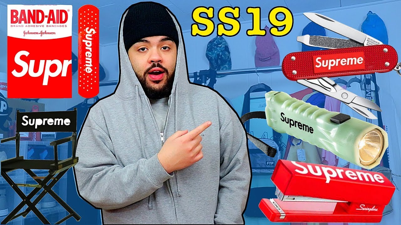 All Supreme Ss19 Accessories!! Lookbook Got Leaked! - Youtube