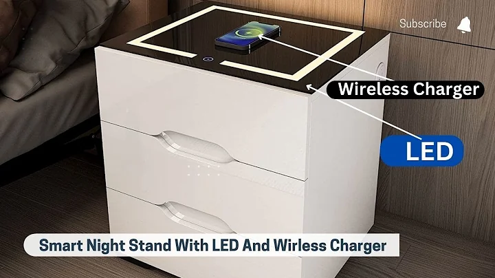 Smart Night Stand With LED Wireless Charger I Assembled And Tested First Look