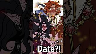 Dungeons and Dragons Romance Be Like! D&D Animation OC #dnd #oc #ttrpg #animation #digitalart