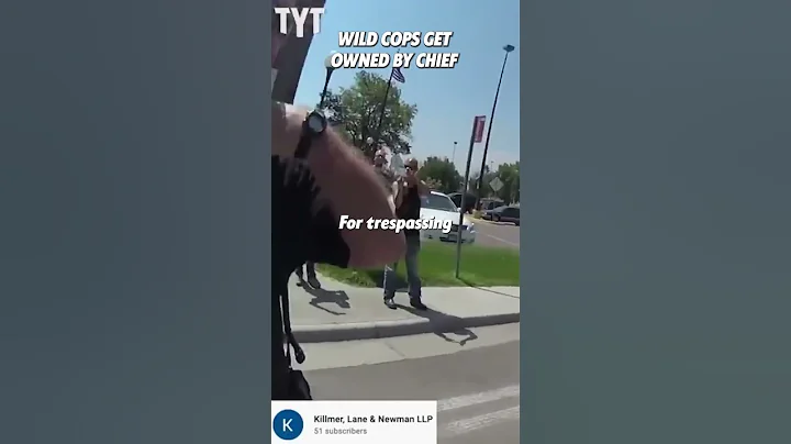 Cop Gets Chewed Out By Sergeant For Harassing Protester. Full clip on: TYT Sports