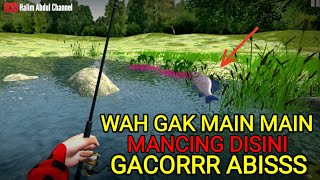 seru juga mancing di danau ini strike terus ‼️ ikannya banyak pakai umpan roti screenshot 5