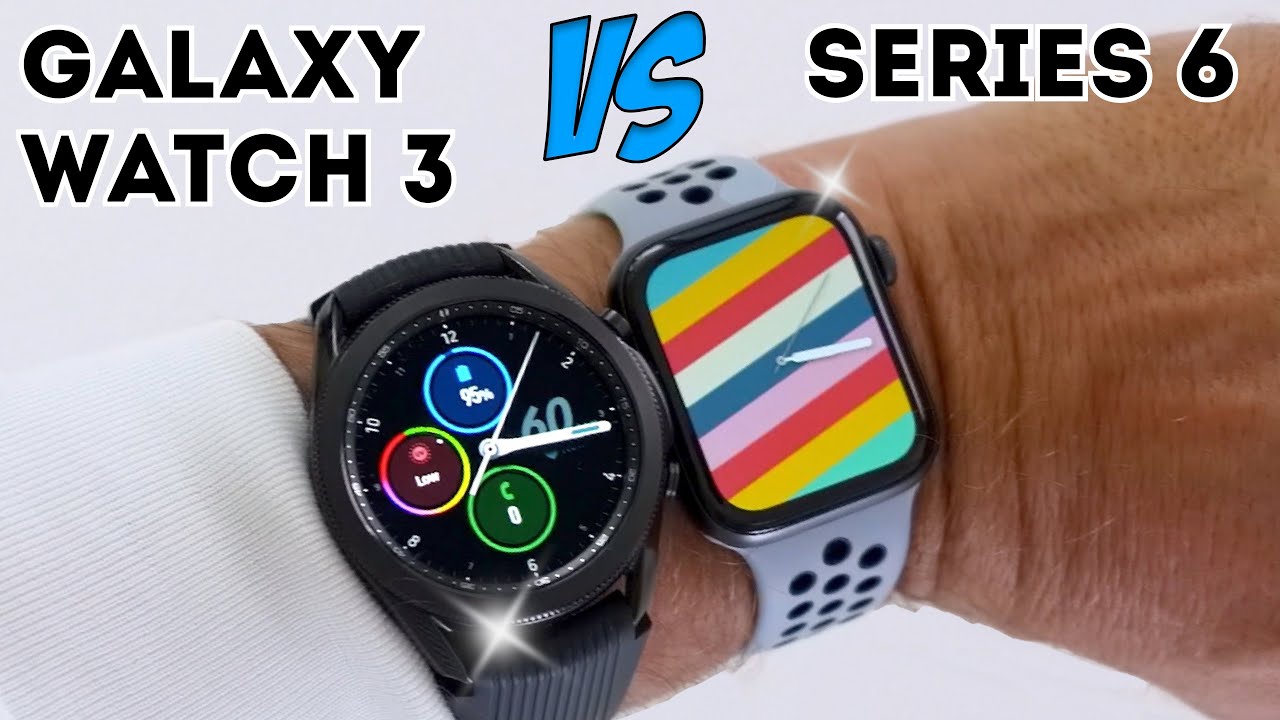 galaxy watch 3 vs apple watch