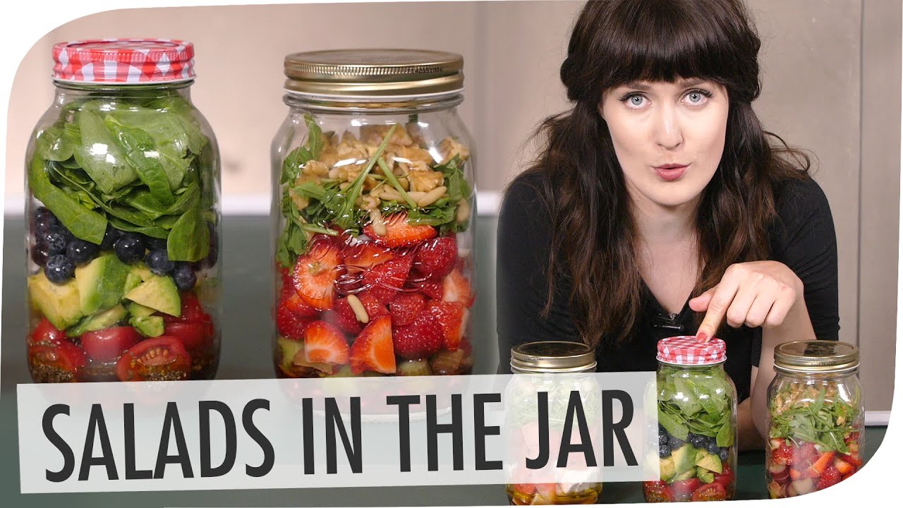 Salads in a Jar to go | SOMMER REZEPTE I mit Ella TheBee I #flipfood