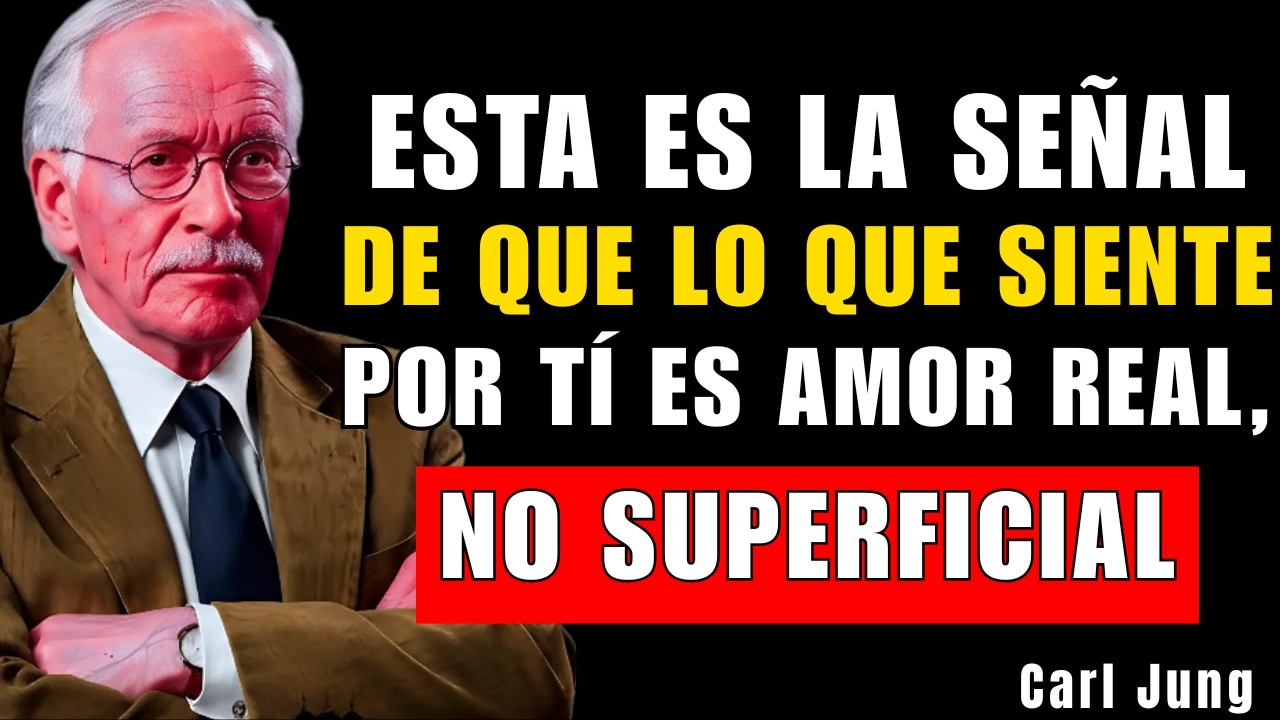 ESTA ES LA SEÑAL DE LO QUE SIENTE POR TÍ ES AMOR REAL, NO SUPERFICIAL | CARL JUNG