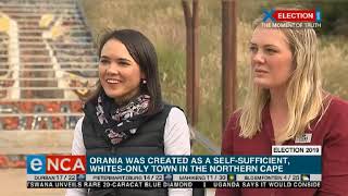 What are the aspirations of the residents Orania?