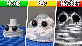 LEGO Friendly Slime : Noob, Pro, HACKER! / (ZOONOMALY)