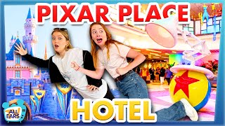 INSIDE Disneyland's BRAND NEW Hotel -- Pixar Place Full Tour