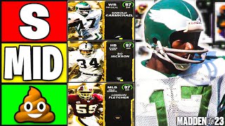 *NEW* RANKING THE BEST ULTIMATE LEGEND CARDS IN MADDEN 23! MADDEN 23 Ultimate Team Top Ten
