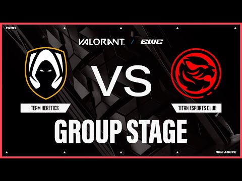 Team Heretics vs Titan Esports Club | VALORANT at EWC 25 - Day 2 - Group Stage