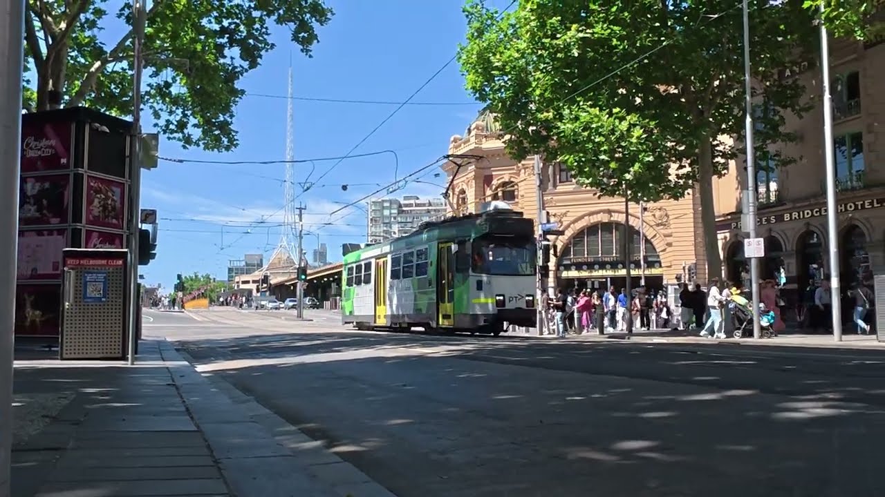 Z3 Class Tram on Swanston Street!