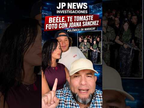 LA COLECTIVA DEL TREN DE ARAGUA SE TOMA FOTOS CON BEELE ! @beele