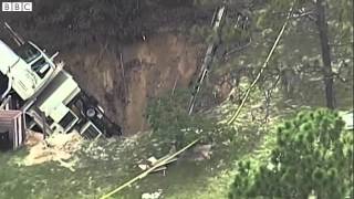 Florida sinkhole swallows truck