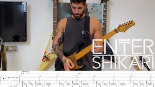 Enter Shikari - &quot;(pls) set me on fire&quot; - Guitar Cover with On Screen Tabs (New Song 2023)