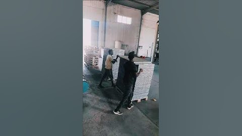 Stacking Perfection Cubing Machine Showcase #smartblockline #concreteblocks #machine