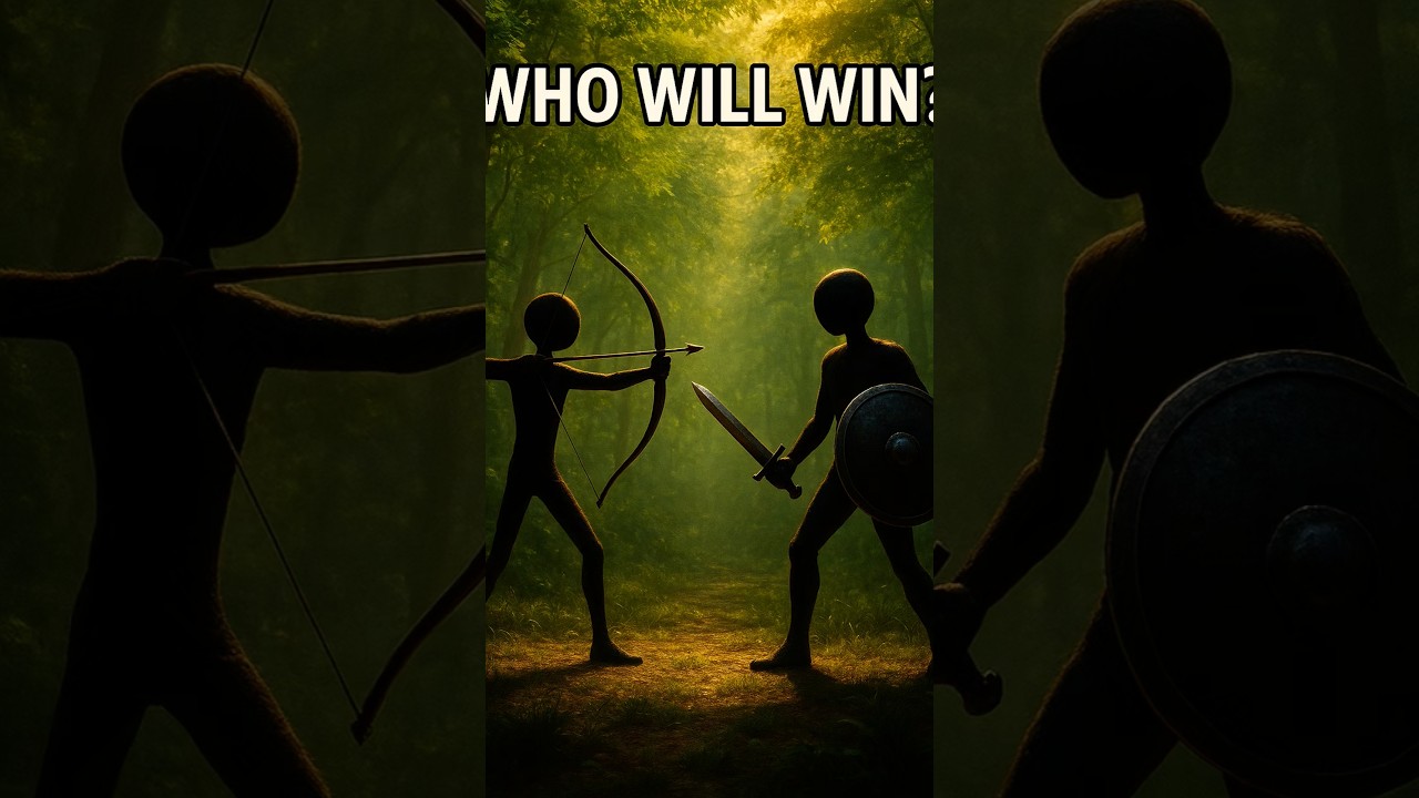 Archer 🏹 vs Warrior ⚔ | Epic 1v1 Battle | Who Wins? 🔥