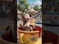 Baby monkey in the park #monkey #park #cute #viral #gameplay