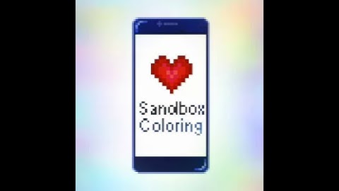 Sandbox coloring (free app)