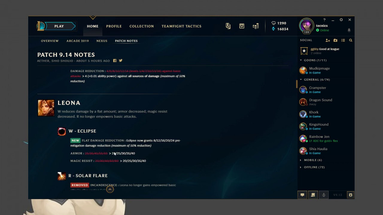 League of Legends - Patch 9.14 Review