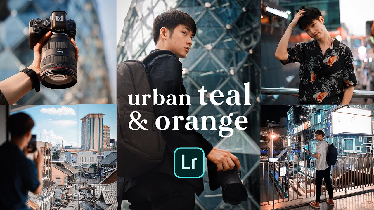 แต่งภาพเท่ๆ  2022 Update  แต่งรูปบนมือถือ Urban Teal \u0026 Orange โทนคูลๆ ใน LR Mobile ep.2 | Here's Jae