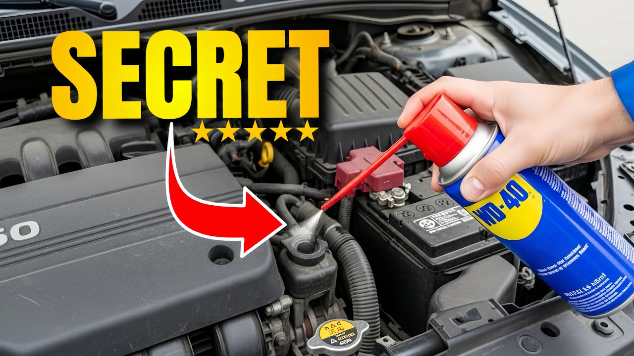 WD 40 Hacks That Can Save You Thousands in Car Repairs! YouTube