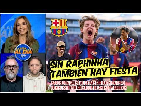 Barcelona jugó su PEOR PARTIDO de la TEMPORADA a pesar de la GOLEADA al Getafe | La Liga Al Día