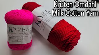 What's Milk Cotton Yarn | Kristen Omdahl | Bag O Day Crochet