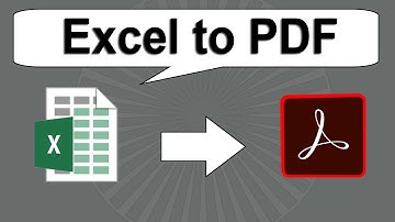 How to Export Excel to PDF Document in Adobe Acrobat Pro