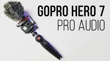 GoPro HERO 7 Pro 3.5mm Mic Adapter UNBOXING Vs. Internal Audio