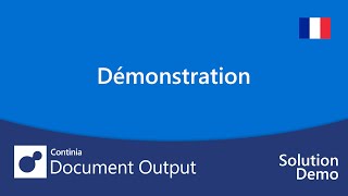 Continia Document Output Demonstration