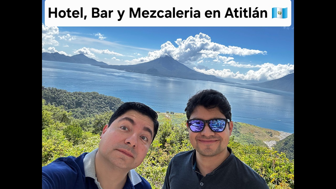 24 Horas en el Lago de Atitlán! 🇬🇹 Hotel Épico + tarde de Mezcal 🔥